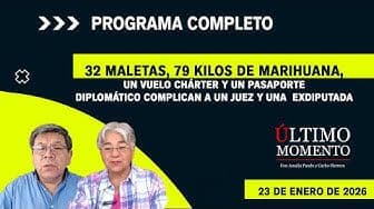 32 maletas, 79 kilos de marihuana, un vuelo chárter y un pasaporte diplomático