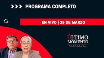 Último Momento 29 de marzo