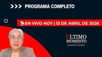 Último Momento 13 de abril