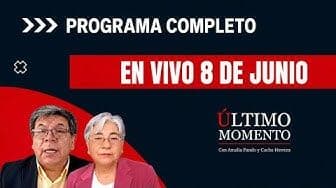 Último Momento 8 de junio