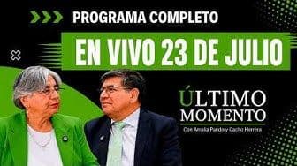 Último Momento 23 de julio