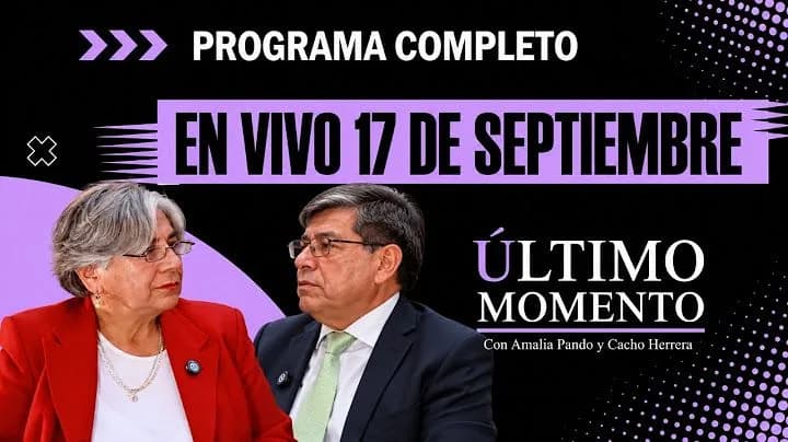 Último Momento 18 de septiembre