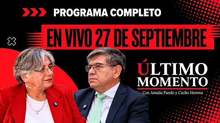 Último Momento 27 de septiembre