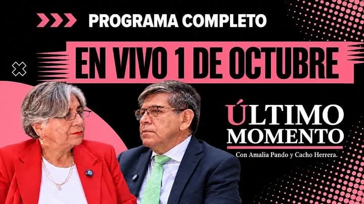 Último Momento 1 de octubre